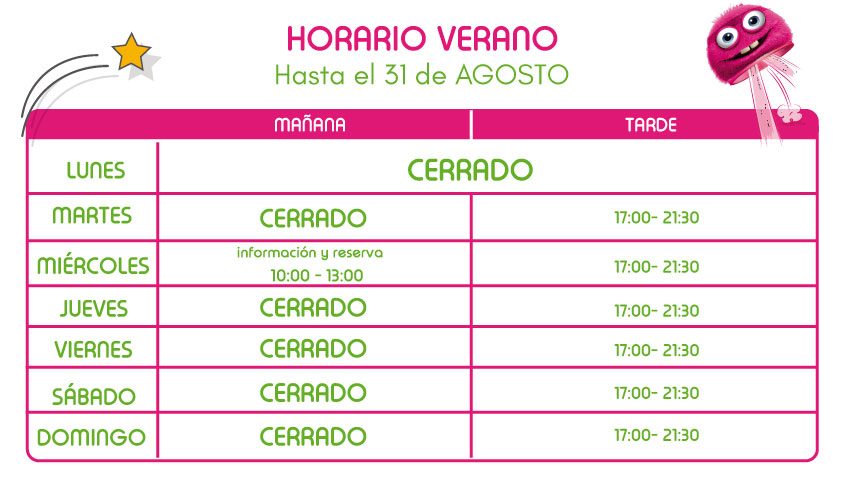 Horario Y Tarifas - Botiboing